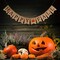 Happy Fall Pumpkin Burlap Banner Harvest Home Decor Bunting Flag Garland Party Thanksgiving Day Decoration